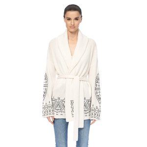 360 Cashmere Camila Sweater in  White